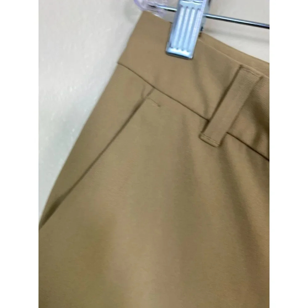 VRST Men Brown‎ Golf Athletic Pants size 34x34 Polyester Blend performance Chino